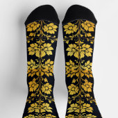 Floral Elegante Luxury Trendy Collection Socken (Oben)