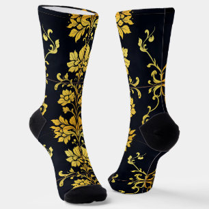 Floral Elegante Luxury Trendy Collection Socken