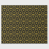 Floral Elegante Luxus Moderne Sammlung Geschenkpapier (Flach)
