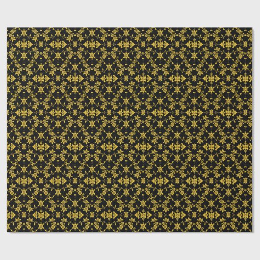 Floral Elegante Luxus Moderne Sammlung Geschenkpapier (Flach)