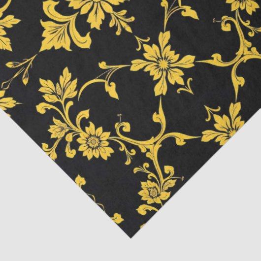 Floral Elegante Luxus Moderne Sammlung Seidenpapier (Ausschnitt)