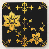 Floral Elegante Luxus Populäre Sammlung Getränkeuntersetzer (Vorderseite)