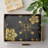Floral Elegante Luxus Populäre Sammlung Seidenpapier (Geschenk)