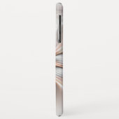 Floral Elegante Modernes Abstraktes Fraktal Case-Mate iPhone Hülle (Hinten/Links)