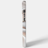 Floral Elegante Modernes Abstraktes Fraktal Case-Mate iPhone Hülle (Rückseite / Links)