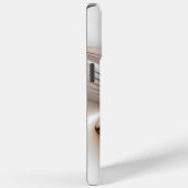 Floral Elegante Modernes Abstraktes Fraktal Case-Mate iPhone Hülle (Rückseite / Rechts)