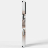 Floral Elegante Modernes Abstraktes Fraktal Case-Mate iPhone Hülle (Rückseite / Rechts)