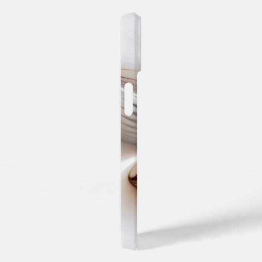 Floral Elegante Modernes Abstraktes Fraktal Case-Mate iPhone Hülle (Rückseite / Rechts)