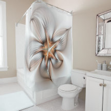 Floral Elegante Modernes Abstraktes Fraktal