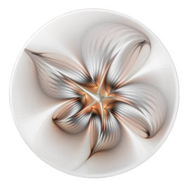 Floral Elegante Modernes Abstraktes Fraktal Keramikknauf