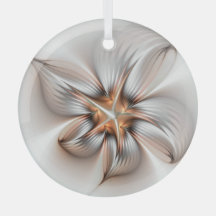 Floral Elegante Modernes Abstraktes Fraktal