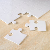 Floral Elegante Modernes Abstraktes Fraktal Puzzle (Seite)