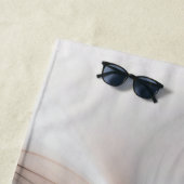 Floral Elegante Modernes Abstraktes Fraktal Strandtuch (Beispiel)