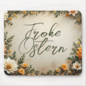 Floral Elegante - Springtime Osterfeiern Mousepad (Vorne)