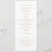 Floral Elegante Vintage französische Rose Goldhoch Programm (Rückseite)