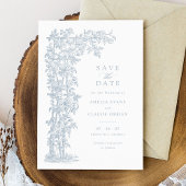 Floral Elegante Vintage Rose Trellis Einladung