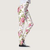 Floral Elegantes Vintages Design Leggings (Rechts)