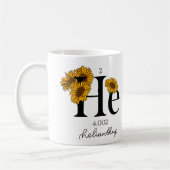 Floral-Element-Helium Kaffeetasse (Links)