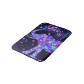 Floral Elephant Bath Mat Badematte (Schrägansicht)