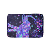 Floral Elephant Bath Mat Badematte (Vorderseite)