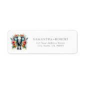 Floral Elephant Bay Blue White (Vorne)