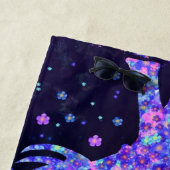 Floral Elephant Beach Handtuch (Beispiel)
