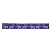 Floral Elephant Ribbon Satinband (Vorderseite)