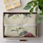 Floral Ephemera Decoupage Burgundy Pink Blush Seidenpapier (Geschenk)