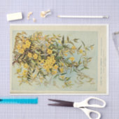 Floral Ephemera Decoupage Jasmine Sunflowers Seidenpapier (Handwerk)