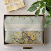 Floral Ephemera Decoupage Jasmine Sunflowers Seidenpapier (Geschenk)