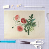Floral Ephemera Decoupage Pink Blume Seidenpapier (Handwerk)