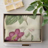 Floral Ephemera Decoupage Pink Seidenpapier (Geschenk)