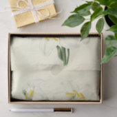 Floral Ephemera Decoupage White Lily Seidenpapier (Geschenk)