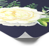 Floral Erstellen Sie Ihr eigenes Plakat (Ecke)