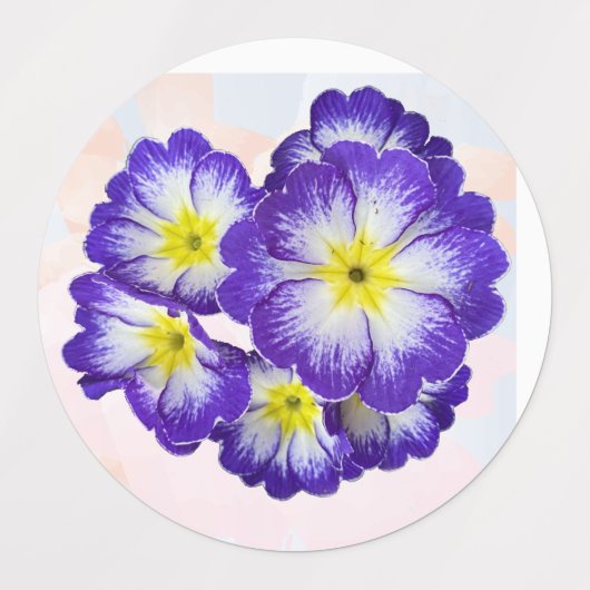 floral etiketten (Design 2)