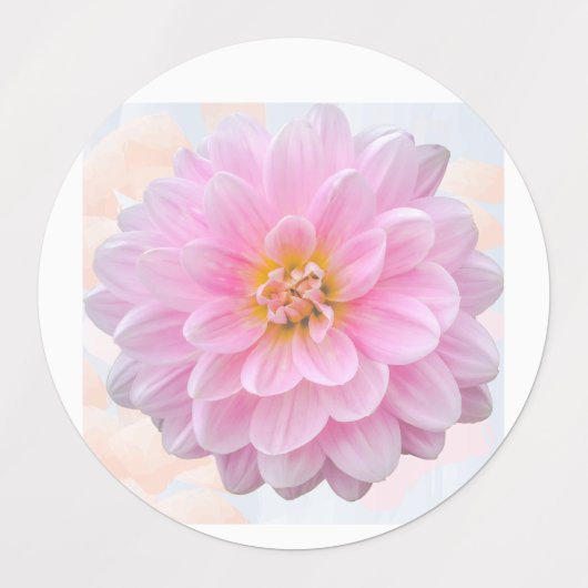 floral etiketten (Design 1)