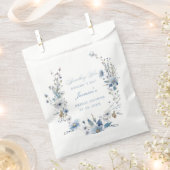 Floral Etwas Blau bevor ich Brautparty mache Geschenktütchen (Ausgeschnitten)