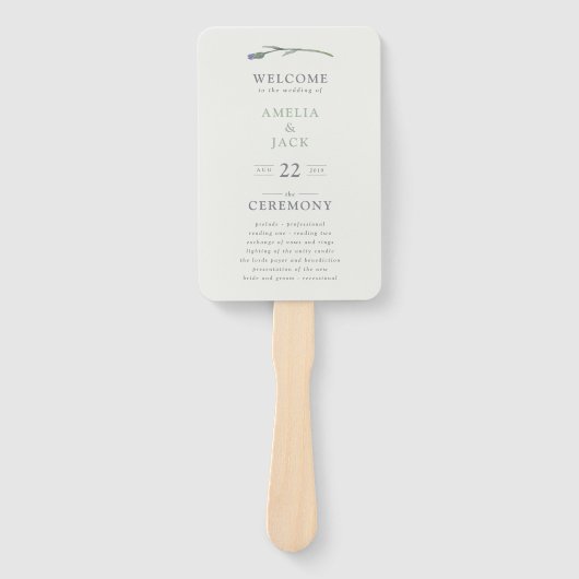 FLORAL FÄCHER (Vorderseite)