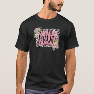 Floral Faith Bible Verse Christlicher Western Reli T-Shirt