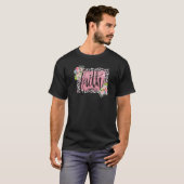 Floral Faith Bible Verse Christlicher Western Reli T-Shirt (Vorne ganz)