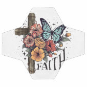 Floral Faith Cross Fußball (Flach)