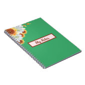 Floral Fall Inspirier School Notizblock (Rechte Seite)