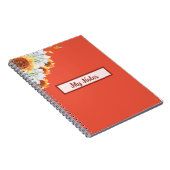 Floral Fall Inspirier School Notizblock (Rechte Seite)