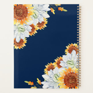Floral Fall Inspirier School Planer