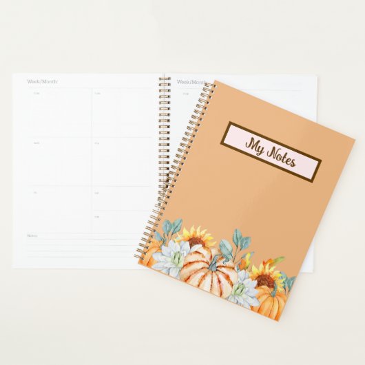 Floral Fall Inspirier School Planer (Anzeige)