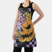 Floral Fall Pumpkin Halloween Schürze (InSitu)