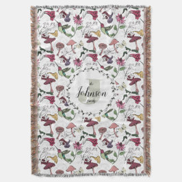 Floral Familienname Hummingbird Garden & Blume Decke