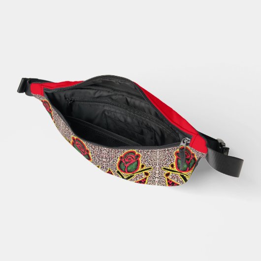 Floral Fanny Pack Bauchtasche (Offen)