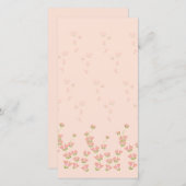 Floral Fantasies Dankeskarte (Vorne/Hinten)