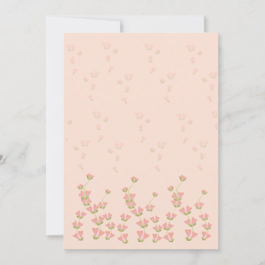 Floral Fantasies Einladung (Vorderseite)